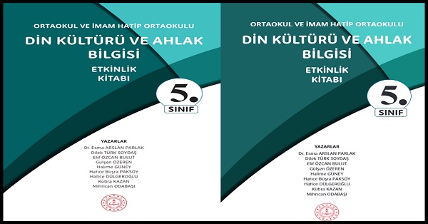 5. Sınıf Din Kültürü ve Ahlak Bilgisi Etkinlik Kitabı (Maarif Modele Uygun) PDF İNDİR