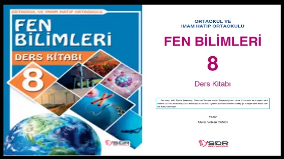 8.Sınıf Fen Bilimleri Ders Kitabı (SDR Dikey Yayınları)  PDF İNDİR 2024-2025