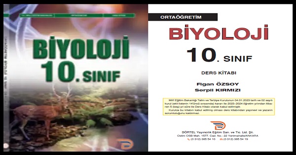 10.Sınıf Biyoloji Ders Kitabı (Dörtel Yayınları) PDF İNDİR 2024-2025