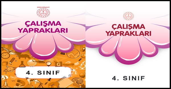 4. Sınıf Çalışma Yaprakları (Meb Yayınları) PDF İNDİR