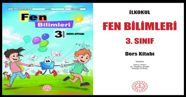 3.Sınıf Fen Bilimleri Ders Kitabı (MEB Yayınları) PDF İNDİR 2024 - 2025