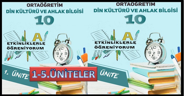 10.Sınıf Din Kültürü ve Ahlak Bilgisi Etkinliklerle Öğreniyorum Kitabı. (MEB) PDF İNDİR