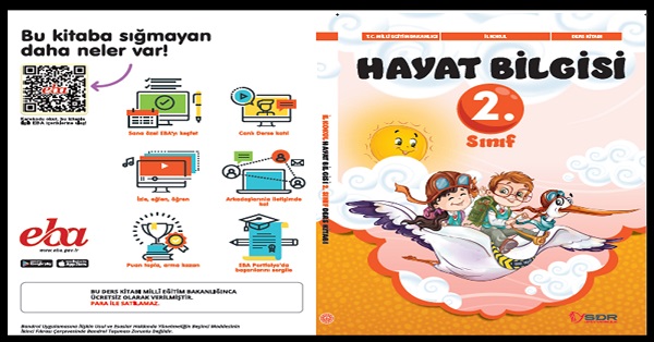 2.Sınıf Hayat Bilgisi Ders Kitabı (SDR Dikey Yayınları)  PDF İNDİR   2024-2025