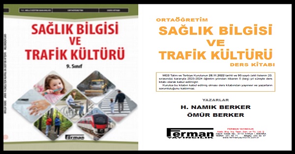 9.Sınıf Sağlık Bilgi ve Trafik Kültürü Ders Kitabı (Ferman Yayıncılık) PDF İNDİR 2024-2025