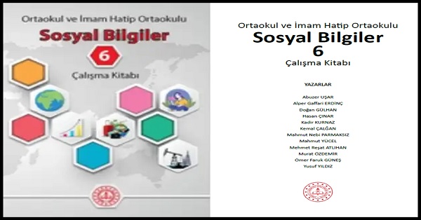 2024-2025 Yılı 6. Sınıf Sosyal Bilgiler Çalışma Kitabı  PDF İNDİR