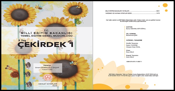 Okul Öncesi 3 Yaş Çekirdek Ders Kitabı (1. Kitap) PDF İNDİR