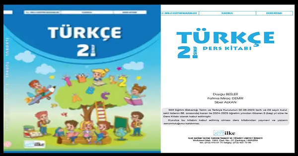 2.Sınıf Türkçe Ders Kitabı (İlke Yayınları)  PDF İNDİR  2024-2025