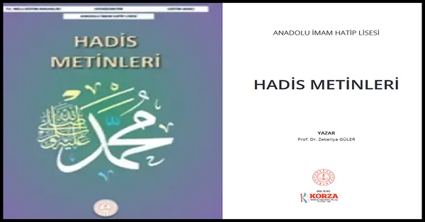 Lise Hadis Metinleri Ders Kitabı (Korza Yayınları) PDF İNDİR 2024-2025