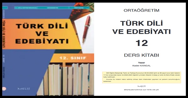 12.Sınıf Türk Dili ve Edebiyatı Ders Kitabı (Melis Yayınları) PDF İNDİR 2024-2025