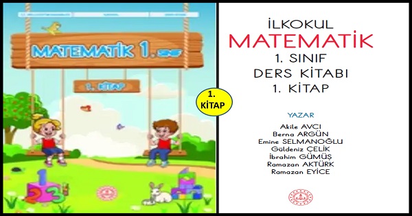 1.Sınıf Matematik Ders Kitabı (MEB - Maarif) - (1. Kitap)  PDF İNDİR 2024 - 2025