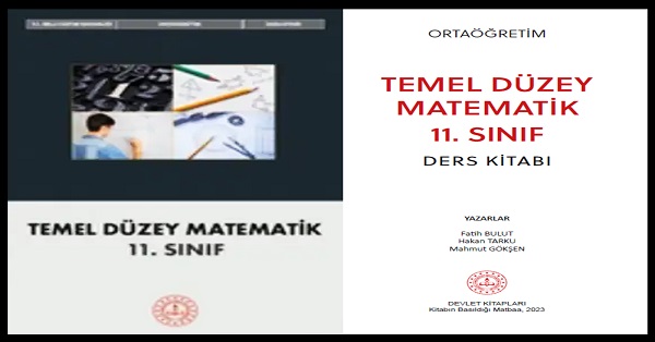 11.Sınıf Temel Düzey Matematik Ders Kitabı (Meb Yayınları) PDF İNDİR 2024-2025