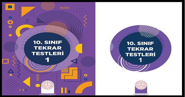 10.Sınıf Tekrar Testleri 1 (Meb Yayınları)  PDF İNDİR