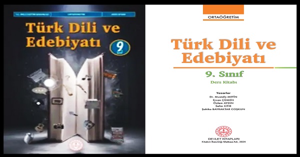 9.Sınıf Türk Dili ve Edebiyatı Ders Kitabı (MEB - Maarif) PDF İNDİR 2024-2025