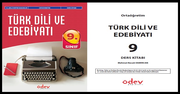 9.Sınıf Türk Dili Ve Edebiyatı Dersi (Ödev Yayınları) PDF İNDİR  2024-2025