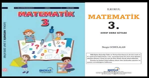 3.Sınıf Matematik Ders Kitabı (Ekoyay Yayınları)  PDF İNDİR  2024 - 2025