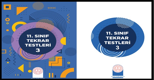 11. Sınıf Tekrar Testleri 3 (Meb Yayınları) PDF İNDİR