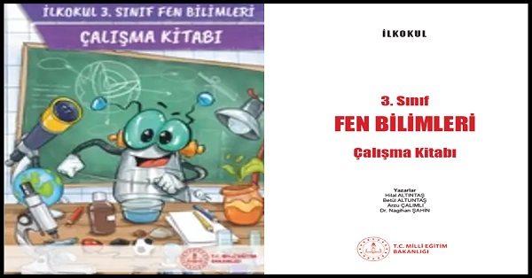 2024-2025 Yılı 3. Sınıf Fen Bilimleri Çalışma Kitabı (Meb Yayınları) PDF İNDİR