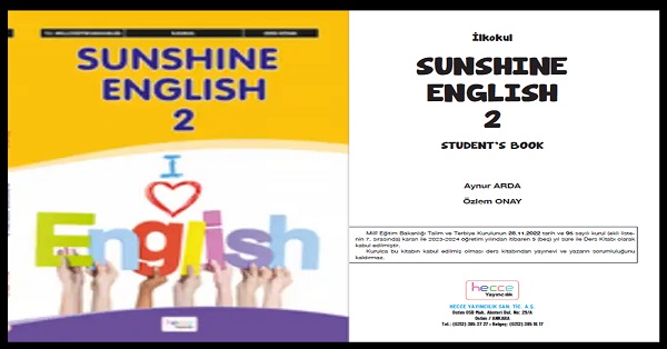 2.Sınıf Sunshine English - İngilizce Ders Kitabı (Hecce Yayınları)  PDF İNDİR   2024- 2025