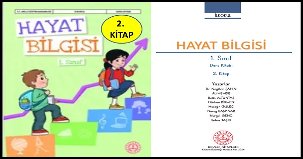 1.Sınıf Hayat Bilgisi Ders Kitabı (MEB - Maarif) - (2. Kitap)  PDF İNDİR 2024 - 2025