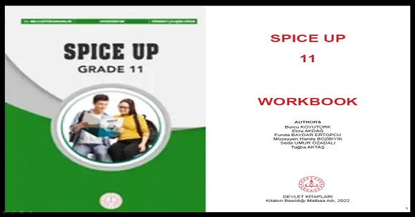 11.Sınıf Spice Up İngilizce Çalışma Kitabı (Meb Yayınları) PDF İNDİR 2024-2025