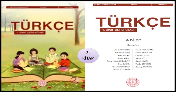 1.Sınıf Türkçe Ders Kitabı (MEB - Maarif) - (2. Kitap) PDF İNDİR  2024-2025