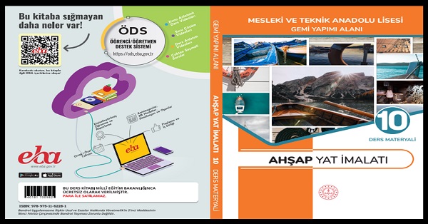 10.Sınıf Ahşap Yat İmalatı Ders Kitabı-MEB-  PDF İNDİR 2024-2025