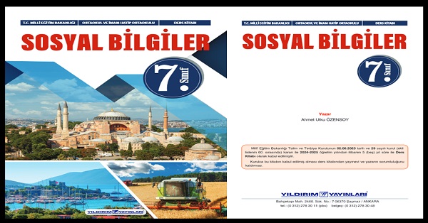 7.Sınıf Sosyal Bilgiler Ders Kitabı (Yıldırım Yayınları)  PDF İNDİR 2024-2025